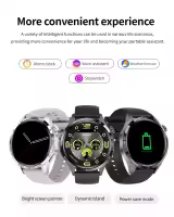 Reloj inteligente deportivo 4 Pro para hombre, pulsera con llamadas, Bluetooth, Pantalla AMOLED HD, monitoreo de salud, novedad de 2024 - details 17