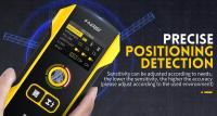 Detector de metales WD-02, Detector de pared multifuncional con orificio de posicionamiento, Cable vivo de CA, barras de refuerzo, vigas de madera, tubos de Metal - details 5
