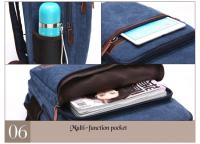 Mochila de lona Vintage para hombre, bolso de hombro de viaje de gran capacidad, mochilas escolares para adolescentes, mochila para ordenador portátil - details 30