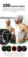 Reloj inteligente deportivo 4 Pro para hombre, pulsera con llamadas, Bluetooth, Pantalla AMOLED HD, monitoreo de salud, novedad de 2024 - details 6