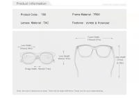 KINGSEVEN-gafas de sol redondas de montura completa para hombre y mujer, lentes polarizadas UV400, a la moda, de alta calidad, TR90, para conducir - details 2