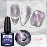 Arte Clavo-esmalte de uñas en Gel UV, barniz semipermanente, efecto Aurora, Ojo de Gato, 10ml - details 7