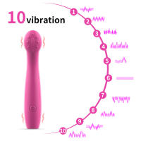 1 vibrador de dedo potente para orgasmo rápido para mujer, estimulador de clítoris y pezón silencioso a prueba de agua, consolador con palo de masaje AV, masajeador de vagina, juguetes sexuales femeninos para adultos, placer - details 8