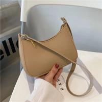 Bolso de hombro de cuero PU de Color sólido Retro para mujer, bolsos de moda, monederos casuales, bolsos de mano para mujer - details 19