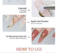 Arte Clavo-esmalte de Gel antiadherente para uñas, Gel UV para manicura, 9 colores, purpurina, rosa, blanco, Nude - details 8