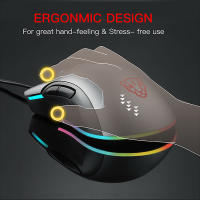 Motospeed V70 Mouse de juegos RGB con retroiluminación PAW3325 con cable 7 teclas Programación de macros personalizada - details 3