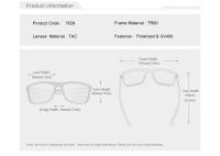 KIINGSEVEN gafas de sol polarizadas para hombre, gafas deportivas rectangulares con montura grande TR90 UV400, protección ocular para conducir, gafas antideslumbrantes para hombre y mujer - details 2