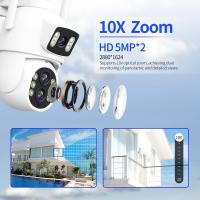 Cámara de Seguridad Optimal Zoom de 10X WiFi 10MP Lentes Dobles Seguimiento Automático - details 1