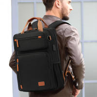 Mochila de Laptop para Hombres Casual 2023 Resistente al Agua y Antirrobo en Tela Oxford Mochila de Viaje para Negocios con Capacidad para Computadora de 15.6 Pulgadas - details 2