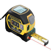 Cinta métrica láser de 40M/60M, cinta métrica Digital 3 en 1, telémetro láser de alta precisión, cinta métrica de acero de alta elasticidad - details 6