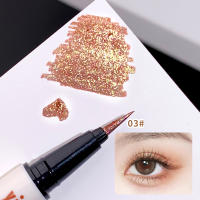 Bolígrafo de Ojos Aurora Líquida Azul Brillante Pigmento de Fosforescencia Impermeable Brillante - details 9