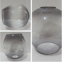 Pantalla de lámpara de repuesto Irregular para lámpara de araña, cubierta de luces geométricas de ADN, de color verde claro, gris y ámbar - details 6