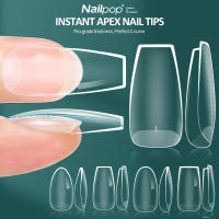 Nailpop-puntas de uñas instantáneas Apex, uñas postizas gruesas de calidad profesional, extensiones acrílicas de calidad de salón, suministros de uñas DIY duraderos, 140/150 Uds. - details 0