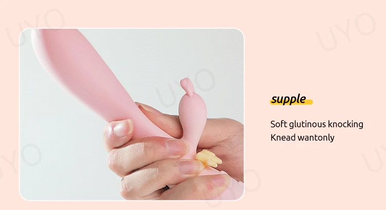 Vibrador para mujer juguete sexual conejo de silicona vibrador USB recargable impermeable estimulador del punto G estimulador del clítoris UYO - details 0
