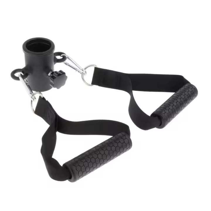 Accesorio de Manija   Entrenamiento de Fuerza Central de Manija Doble - 1