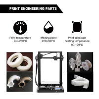 Filamento de Nailon PA6 de 1.75mm, 1kg, 500g, 250g, Materiales Plásticos para Impresora 3D, Filamento Transparente, Alta Resistencia, Durabilidad, Resistencia al Calor, Nailon Negro, Blanco, Transparente - details 8