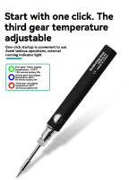 USB 8W Portable Electric Soldering iron Set 800hA Welding Tool Pen Adjustable mode Home Outdoor DIY Welding Repair Tools bracket - details 7