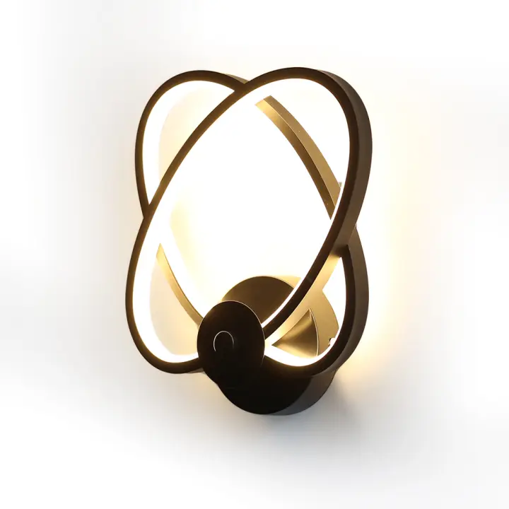 Lámpara LED de pared para decoración del hogar, luz de noche moderna y sencilla, minimalista, para mesita de noche, dormitorio y sala de estar - 1
