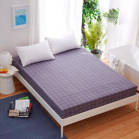 Sábana bajera de algodón estampada, sábanas para cama de cuatro esquinas con banda elástica (sin fundas de almohada), 1 ud. - details 14