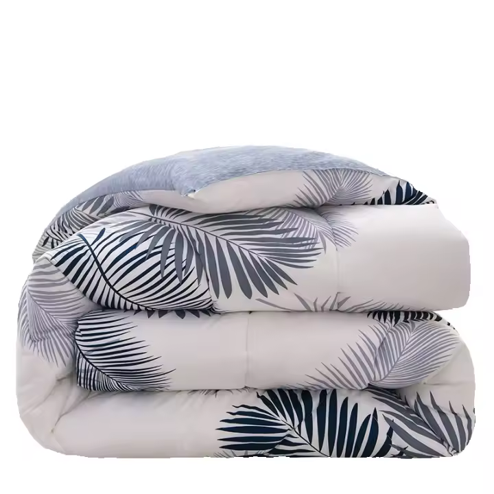 Bonenjoy-colcha con estampado para el hogar, edredón acolchado grueso, edredón de 90/105/135/150cm (sin funda de almohada), 1 ud. - 1