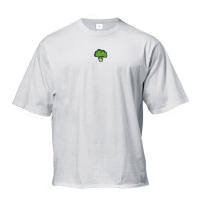Vegetable Broccoli Design Gym Clothing Mesh Fitness Oversized T Shirt Mens Outdoor Hip Hop Streetwear Loose Half Sleeve T-shirt - details 14