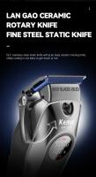 Kemei-cortadora de pelo profesional para peluquero, maquinilla eléctrica para cortar el pelo, recargable, Máquina para cortar cabello para hombres, 9000RPM - details 1