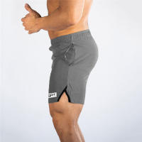 Sports Straight Cropped Pants Running Training Pants Loose Casual Beach Shorts - details 10