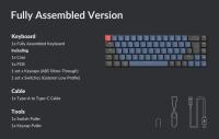 Keychron Teclado Mecánico Inalámbrico K7 Pro con Retroiluminación RGB y Teclas ABS para Español ISO 65% Diseño Contemporáneo y Ambidextral Cable USB Incluido - details 12