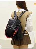 Mochila de cuero de alta calidad para mujer, bolso escolar para adolescentes y niñas, mochila de viaje de gran capacidad, nuevo diseño, 2022 - details 11