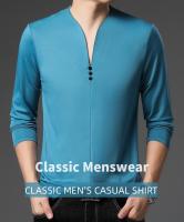 Camisetas para hombre Polo fino de marca de alta gama para hombre - details 0