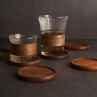 Posavasos de Madera de Haya Sólida Resistente al Calor, Duradero Ideal para Taza de Té o Café - details 1