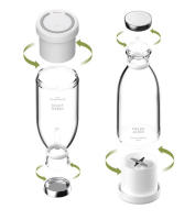 Exprimidor eléctrico portátil, minilicuadora Usb, extractor de frutas, batidos de alimentos, máquina multifunción para hacer zumo - details 16