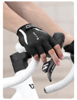 WEST BIKING-guantes de ciclismo para hombre y mujer, de medio dedo, con absorción de impacto, equipo deportivo para bicicleta de carretera - details 15