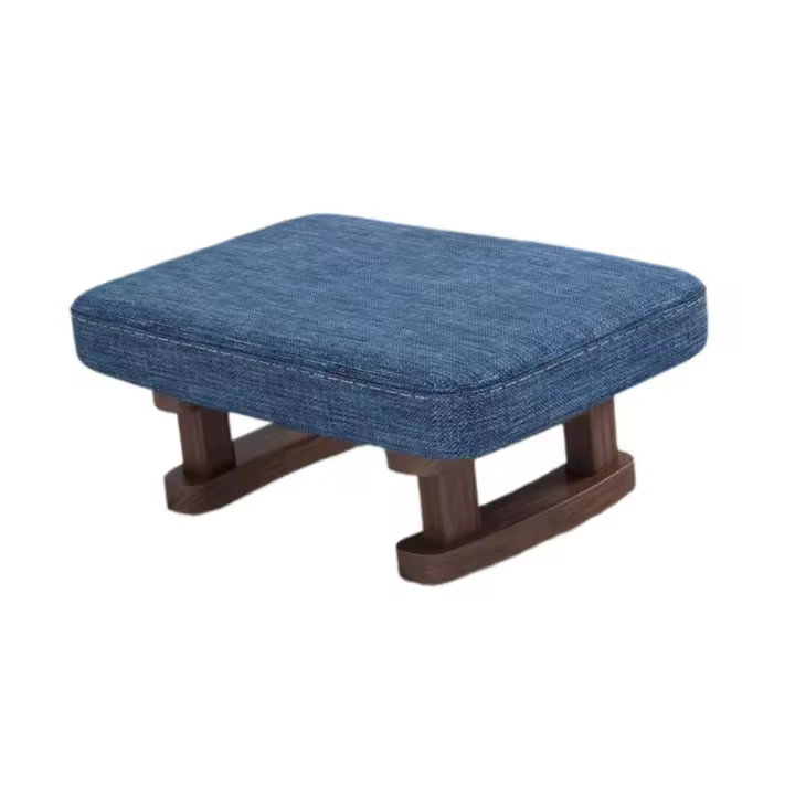 Taburete Otomano Elegante Pequeño Taburete de Pies para Dormitorio, Vestidor, Habitación Infantil - 1