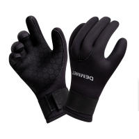 DEMMET-guantes de neopreno de 3/5MM para buceo, traje de neopreno de cinco dedos, cálido, para invierno - details 4
