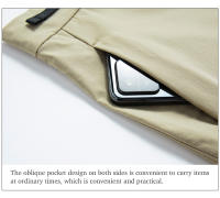 Pantalones Cortos Deportivos al Aire Libre LNGXO Secado Rápido Unisex con Bolsillos con Cremallera - details 15