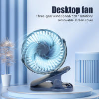 Mini Ventilador de Clip de mano USB portátil, conveniente y Ultra silencioso, eléctrico, recargable, lindo Ventilador de refrigeración pequeño para estudiantes - details 8