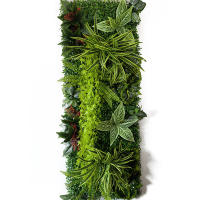 Nuevo 3D 40*120 CM planta Artificial plástico césped pared Fondo Panel de pared flor verde decoración del hogar - details 8