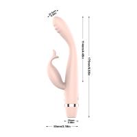 1pc Conejo Tapping G-Spot Patting Vibrador para Mujeres Clítoris Estimulador de Clítoris Potente Nal Butt Plug Juguetes Sexy para Parejas Vagina Masaje Anal Mujer para Adultos - details 6