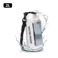 Bolsas impermeables para móvil, bolso seco de PVC de 2l para natación, Rafting, surf, gimnasio, deportes al aire libre, accesorios de playa - details 7