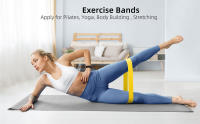 Juego de 5 bandas de resistencia para hombres y mujeres, 5 bandas elásticas con diferentes niveles de resistencia para entrenamientos largos en casa y gimnasio - details 0