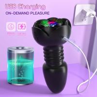 Vibrador Anal Réptil Telescópico 10 Modos de Vibración Masajeador Prostatal Inalámbrico - details 9
