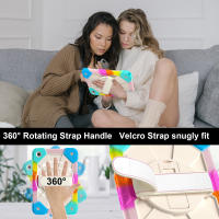 Funda de Silicona PC para Samsung Tab A9 Plus con Correa Portátil Ajustable Resistente a Golpes y Caídas Diseño Geométrico Estilo de Montaje en Escritorio - details 6