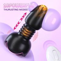 Vibrador Anal Réptil Telescópico 10 Modos de Vibración Masajeador Prostatal Inalámbrico - details 2
