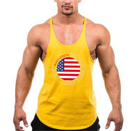 Brand bodybuilding fitness clothing gym stringer tank top men musculation vest men undershirt solid Muscle tank blank Tops - details 7