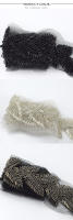 1Yard Meetee 6cm Abalorio De Hoja Encaje Borde De Malla De Tela Borde De Cinta Vestido De Novia Decoración Accesorios - details 5