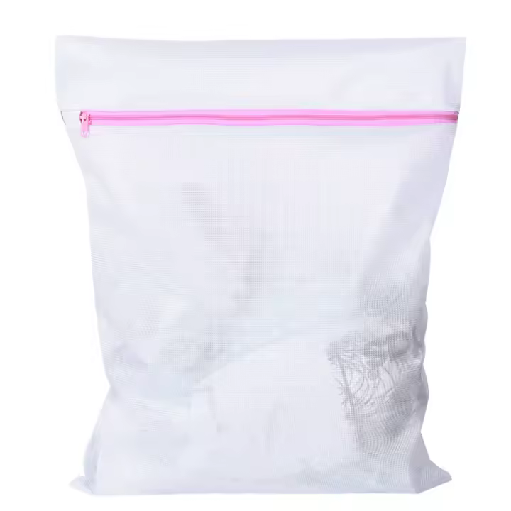 Bolsas de lavandería de malla con cremallera, cestas, productos de ropa interior, sujetador, herramientas de limpieza del hogar, accesorios, cuidado de la colada, 3 piezas por juego - 1