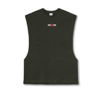 Camiseta Deportiva de Verano sin Mangas Polyester Secado Rápido Estilo Suelto con Tirantes - details 20