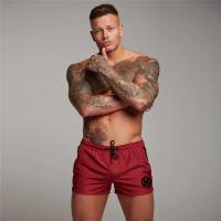 Men's Summer Sweat Running Gym Fitness Shorts Fashion Daily Slim Shorts Bodybuilding Short Pants Printed Beach Short for Men - details 10