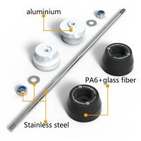 Deslizadores de choque de horquilla de eje delantero y trasero para motocicleta, protección de rueda para Suzuki GSX-8S GSX 8S 2023-2024 GSX-8R GSX 8R 2024 - details 9